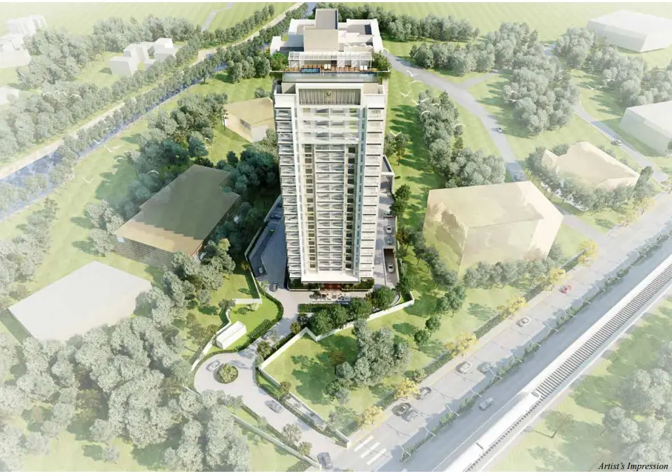 Prestige Eden Garden Aerial View